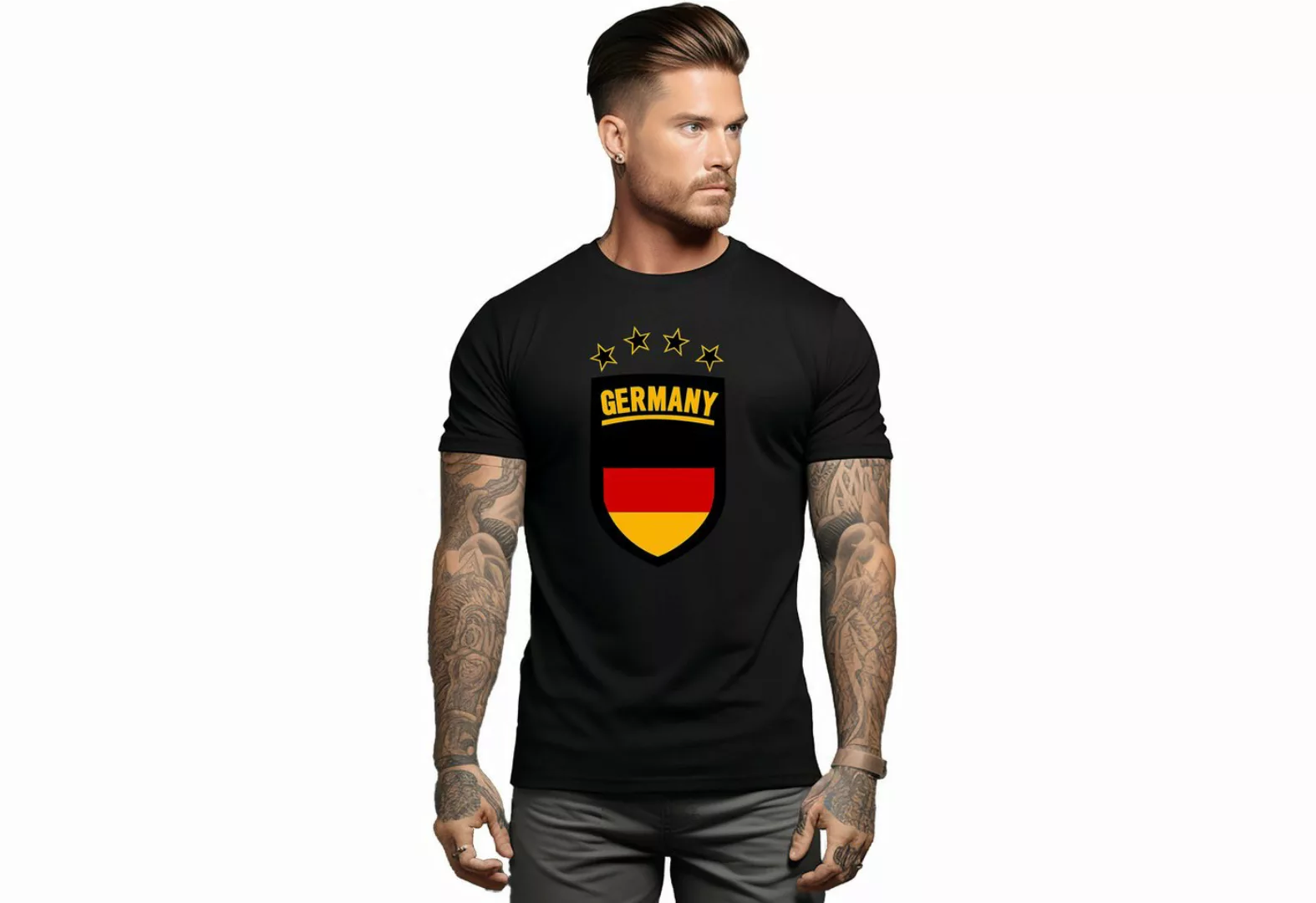 Banco T-Shirt Herren Deutschland Sport Fußball Oktoberfest EM Germany Deuts günstig online kaufen