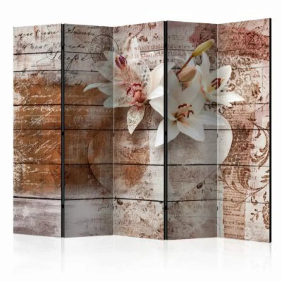artgeist Paravent Romantic Memories II [Room Dividers] mehrfarbig Gr. 225 x günstig online kaufen