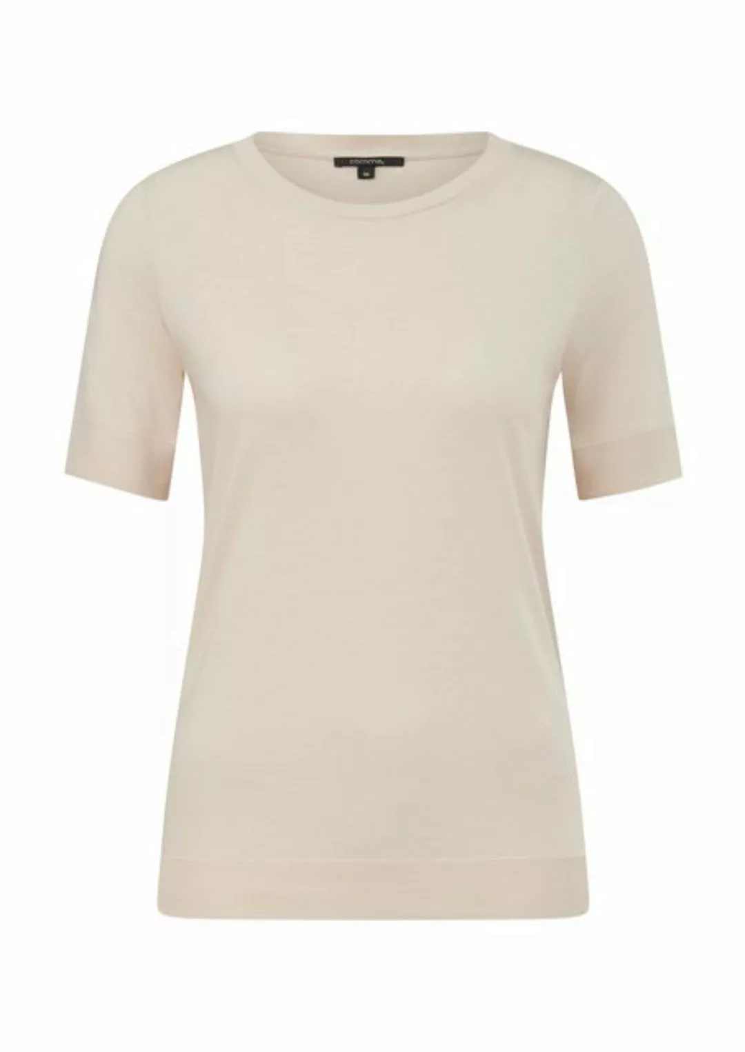Comma Kurzarmshirt Shirt aus Lyocellmix günstig online kaufen