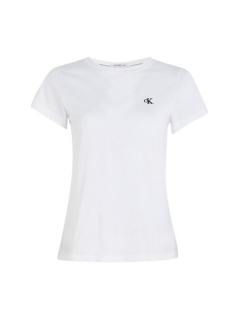 Calvin Klein Jeans T-Shirt CK EMBROIDERY SLIM TEE mit gesticktem CK Logo au günstig online kaufen