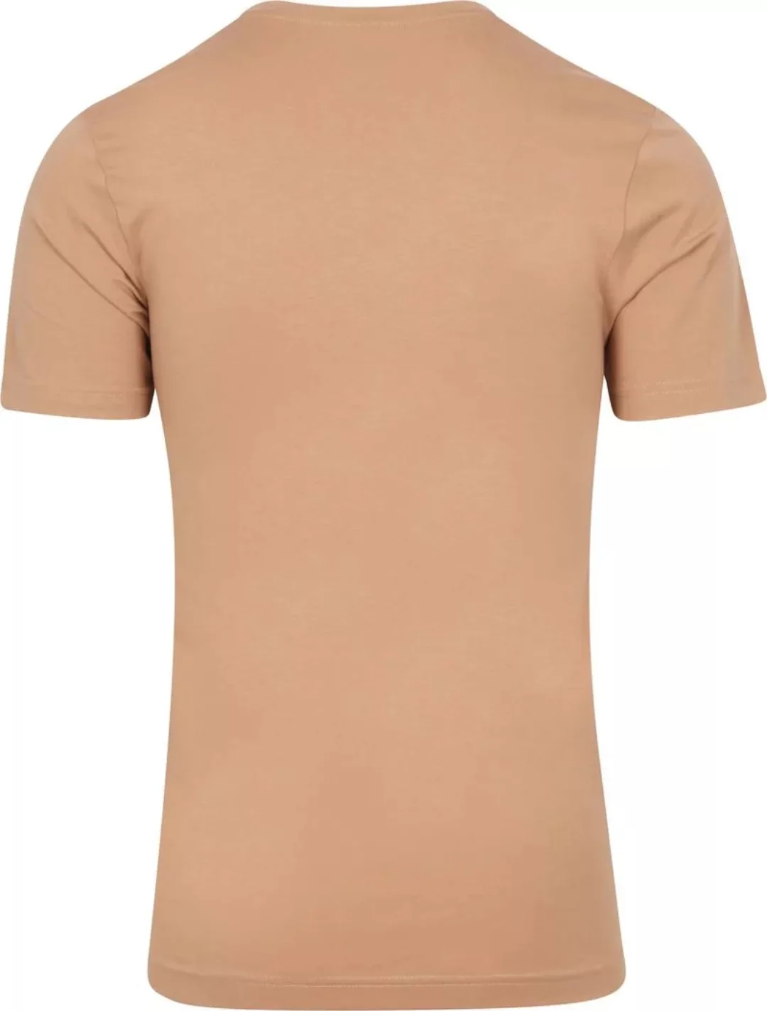 OLYMP Level Five T-Shirt Caramel V-Hals - Größe S günstig online kaufen