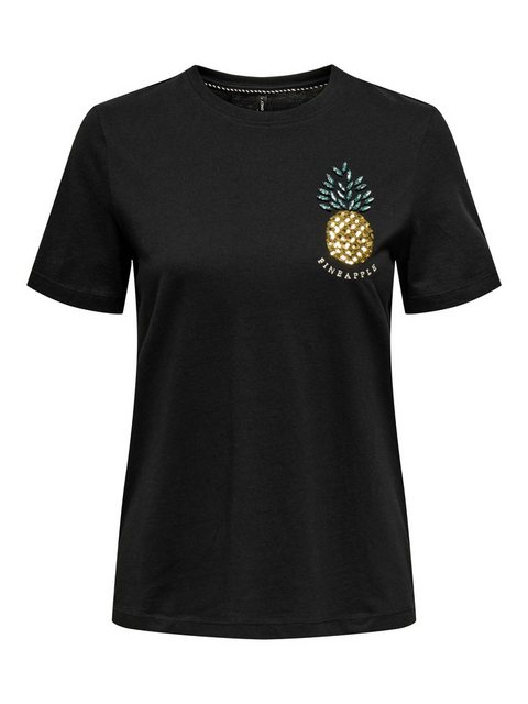 ONLY Kurzarmshirt ONLKITA LIFE REG S/S PINEAPPLE TOP JRS günstig online kaufen