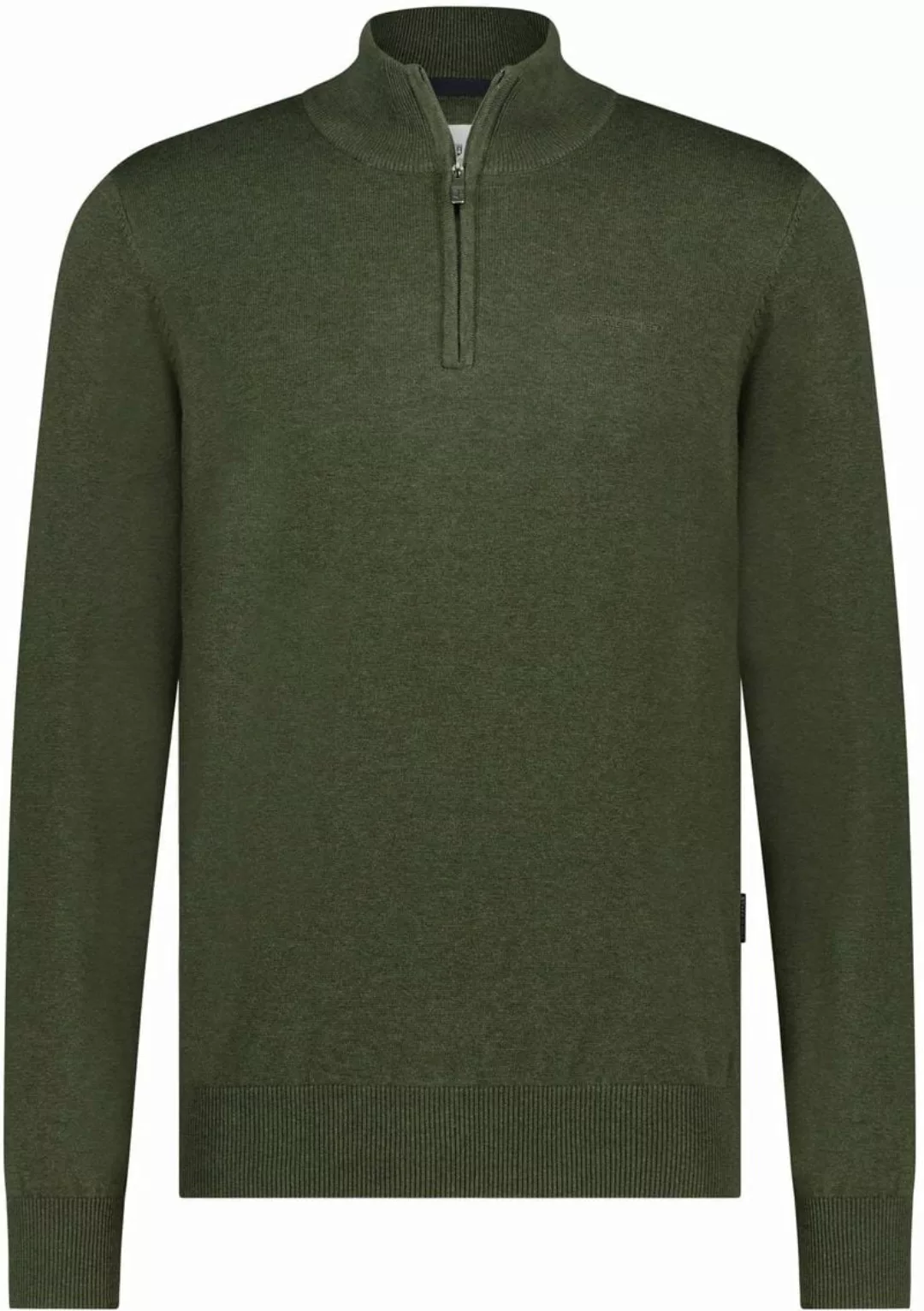 State Of Art Half Zip Pullover Dunkelgrün - Größe XXL günstig online kaufen