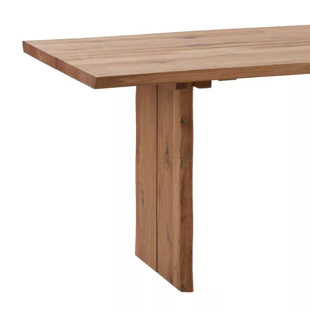 Baumtisch aus Wildeiche massiv geölt günstig online kaufen
