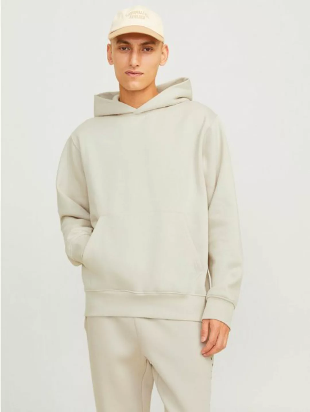 Jack & Jones Herren Hoodie Kapuzenpullover JJEURBAN EDGE - Relaxed Fit günstig online kaufen