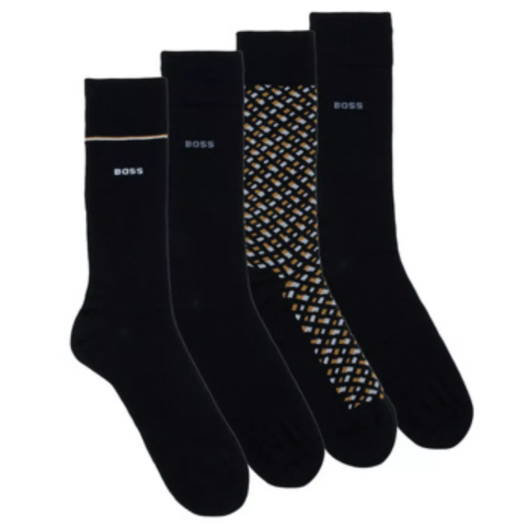 BOSS Businesssocken, (Packung, 4 Paar, 4), mit BOSS Logo günstig online kaufen