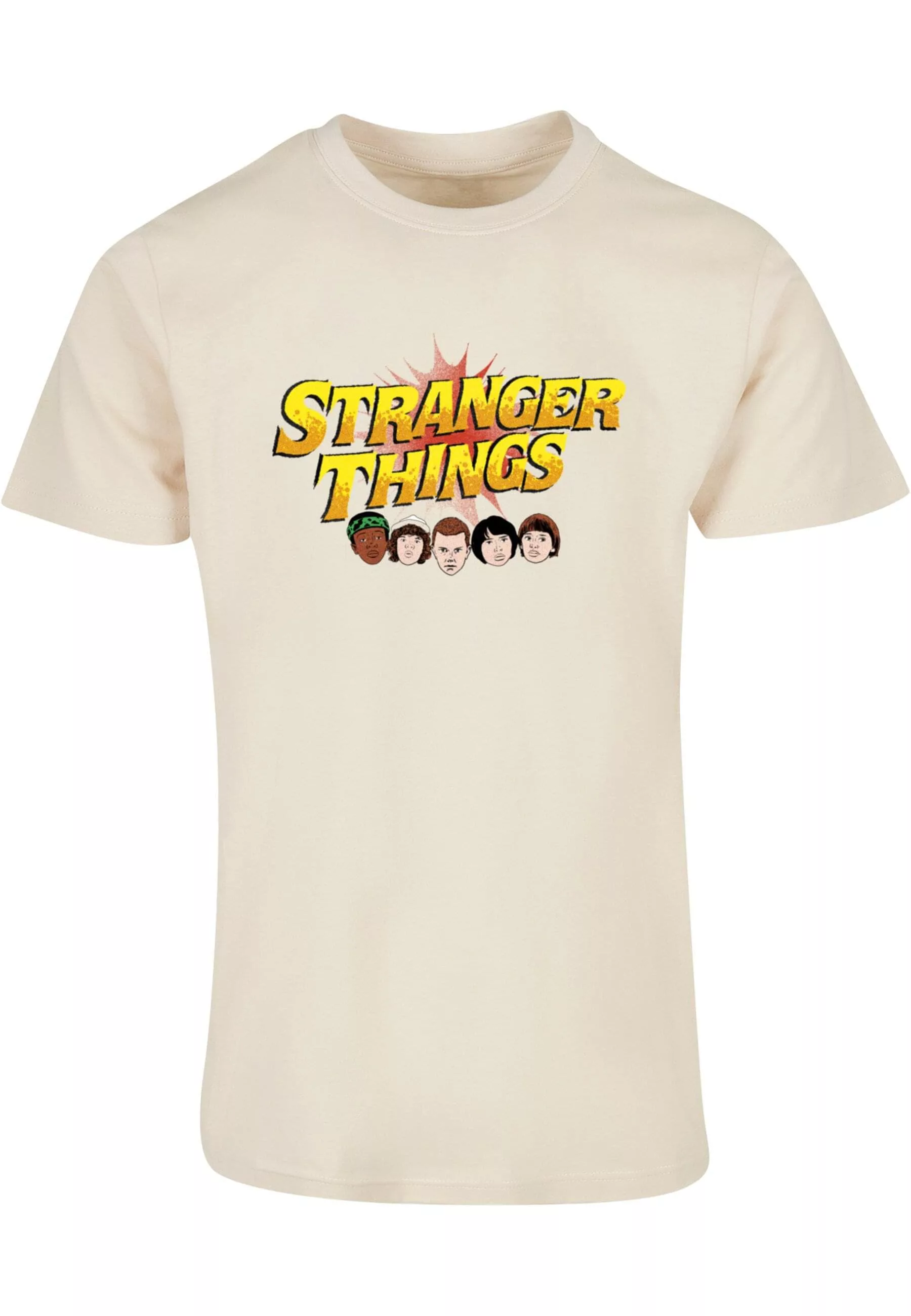 ABSOLUTE CULT T-Shirt ABSOLUTE CULT Herren Stranger Things - Comic Heads T- günstig online kaufen