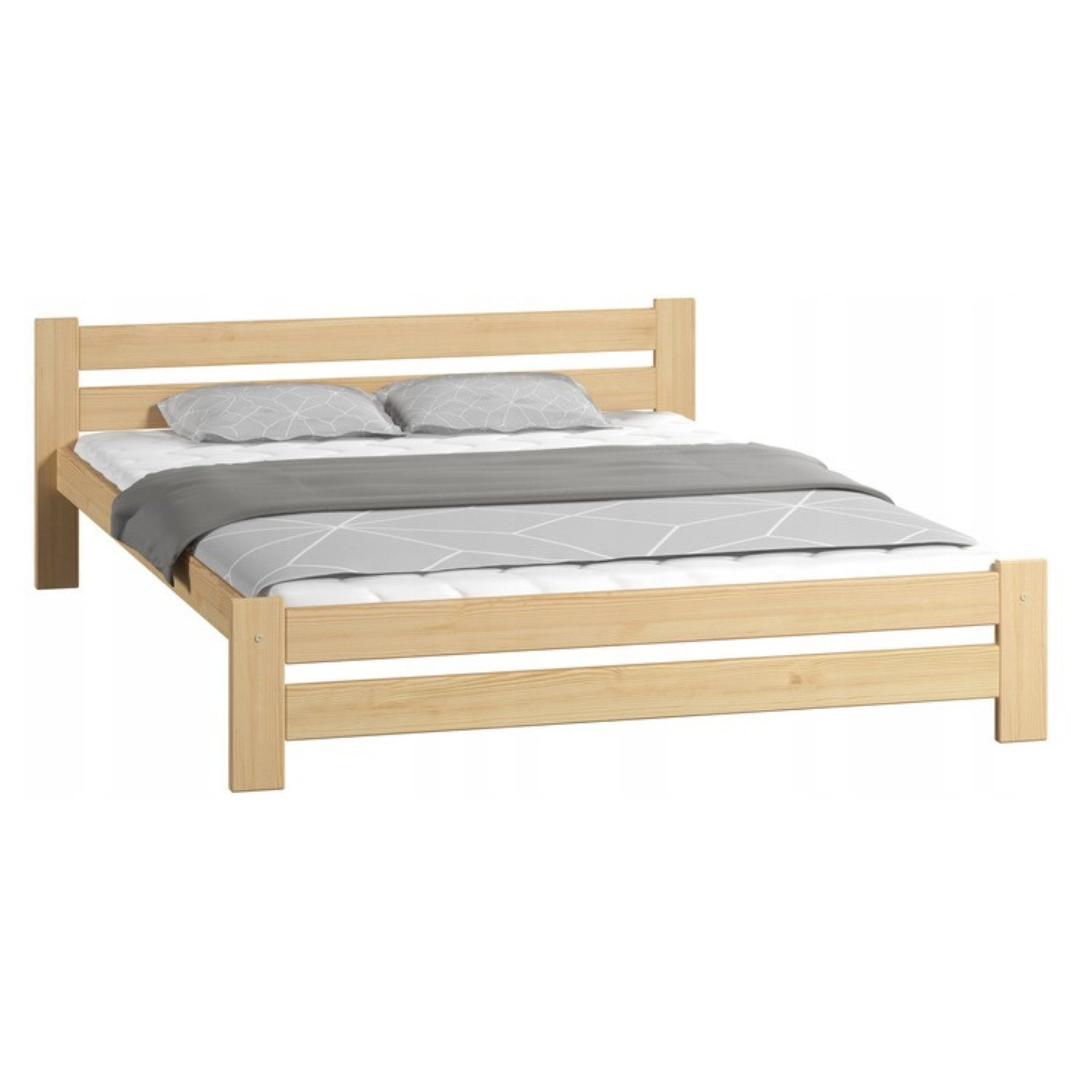 Home Collective Holzbett aus Massivholz Kiefer, günstig online kaufen