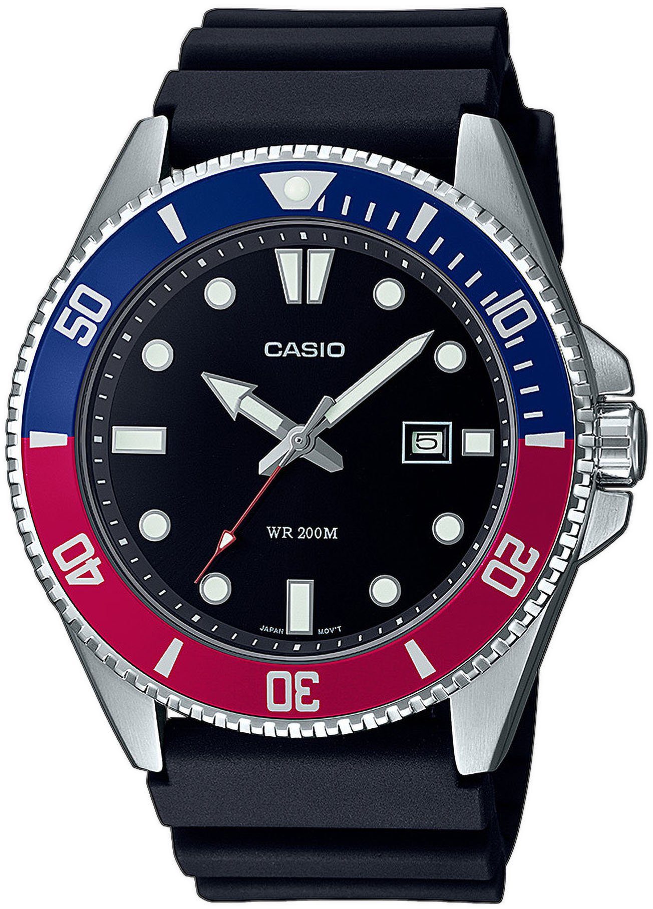 CASIO TIMELESS COLLECTION Quarzuhr MDV-107-1A3VEF, Armbanduhr, günstig online kaufen
