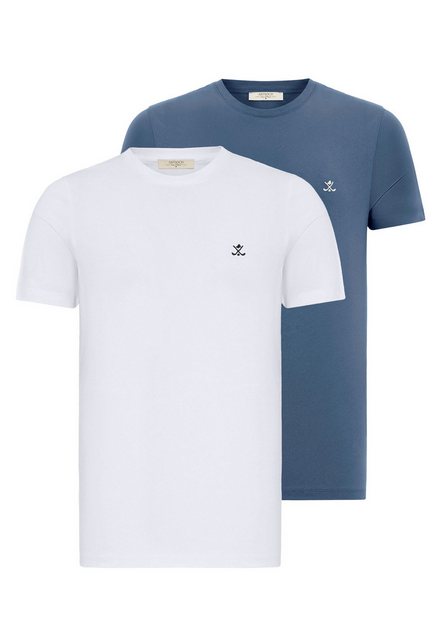 Antioch Poloshirt Fayette - Crewneck - 2 Pack - Short Sleeve günstig online kaufen