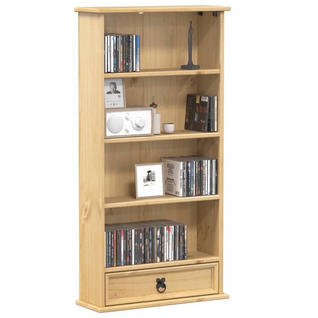 vidaXL Schrankmodule CD-Schrank Corona 52x17,5x103 cm Massivholz Kiefer günstig online kaufen