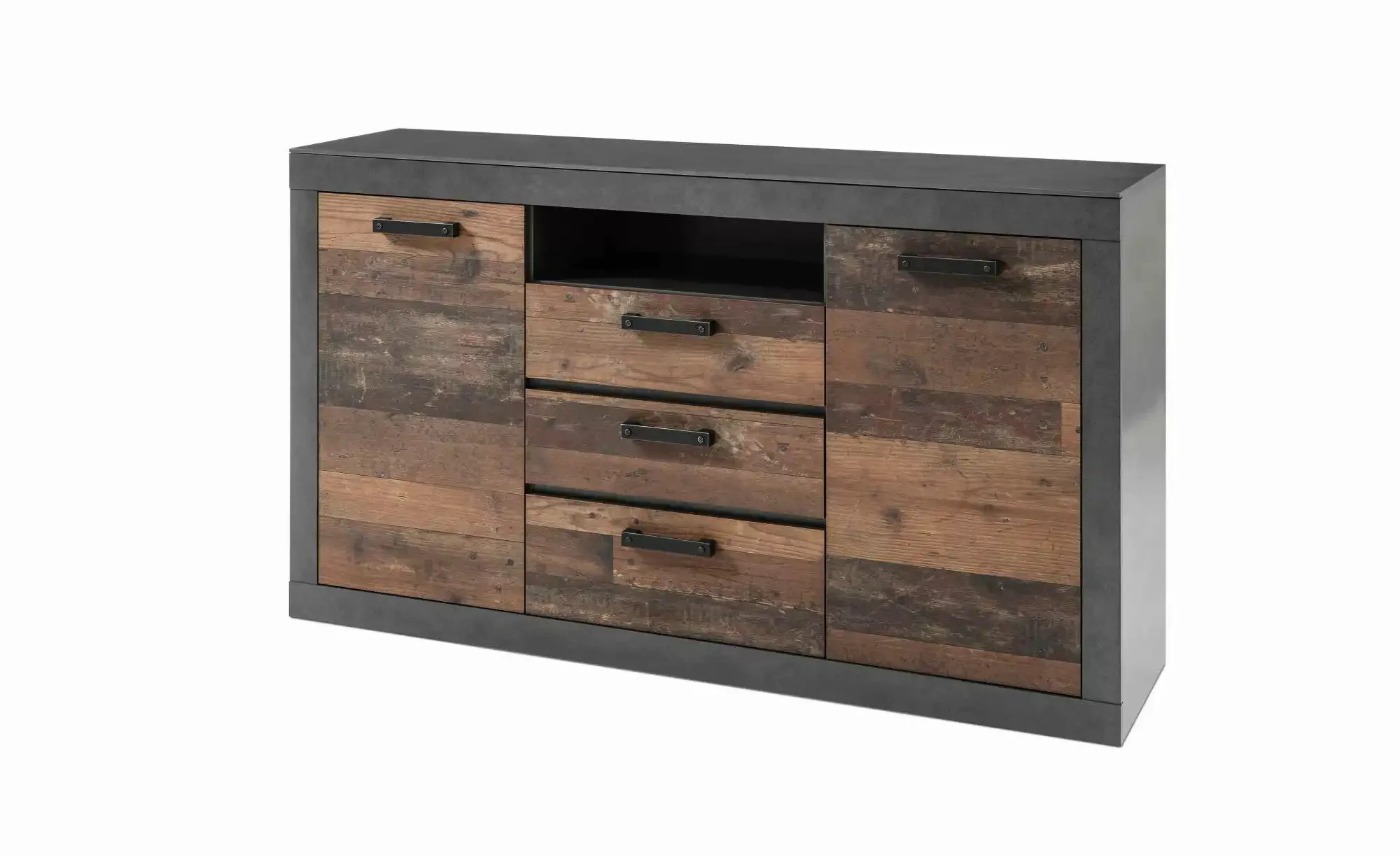 Sideboard  Bilboa ¦ braun ¦ Maße (cm): B: 153 H: 88 Kommoden & Sideboards > günstig online kaufen