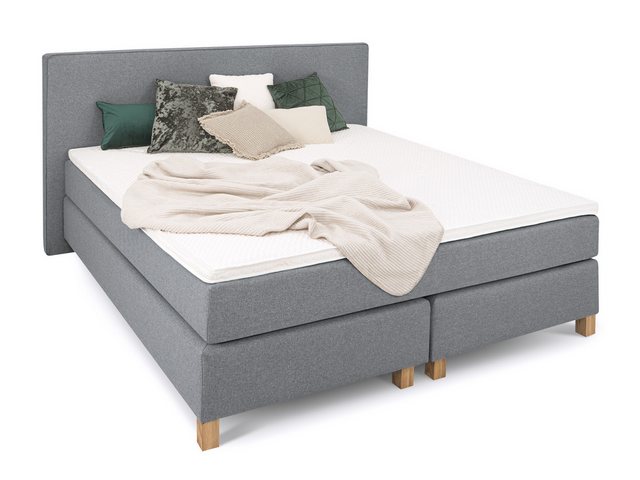 wonello Boxspringbett Helsinki, 7-Zonen TFK-Wendematratzen H2/H3 und premiu günstig online kaufen