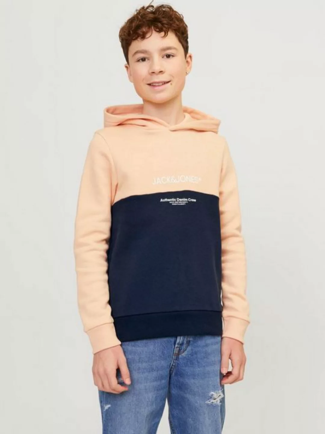 Jack & Jones Junior Hoodie JJERYDER BLOCKING SWEAT HOOD SN JNR günstig online kaufen