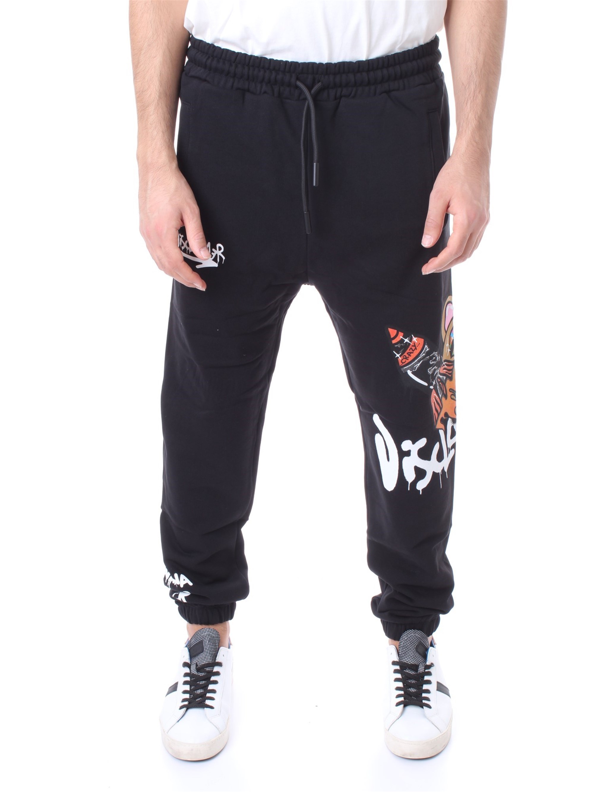 DISCLAIMER Hose Herren schwarz cotone günstig online kaufen