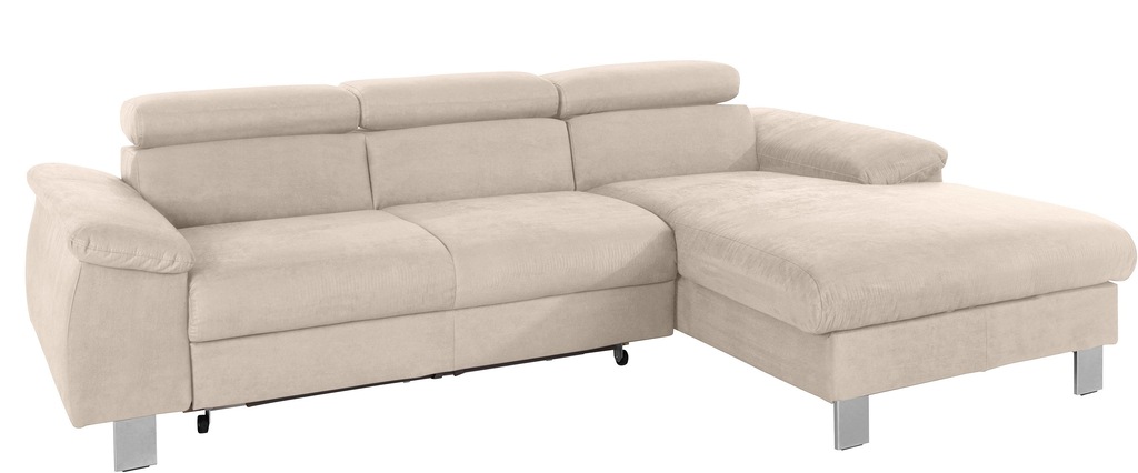COTTA Polstergarnitur "Komaris L-Form", (Set), Set bestehend aus: Ecksofa m günstig online kaufen