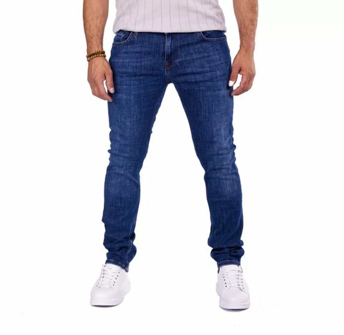 Denim Distriqt Regular-fit-Jeans Lässige Herren Regular Fit Jeans mit stret günstig online kaufen