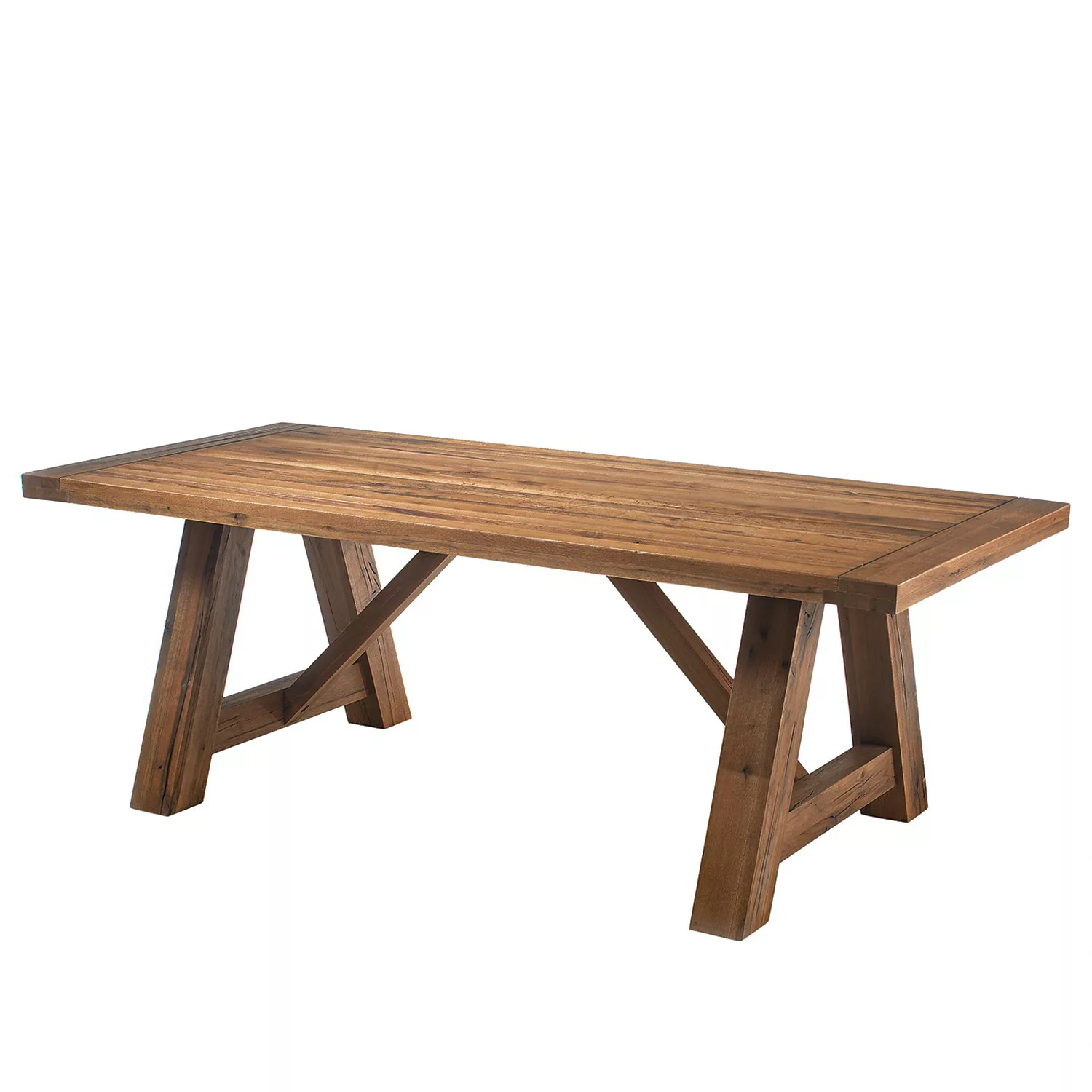 Woodford Massivholztisch  Ryan - holzfarben - 100 cm - 76 cm - Tische > Ess günstig online kaufen