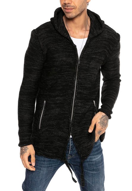 RedBridge Strickjacke mit Kapuze und Reißverschluss günstig online kaufen