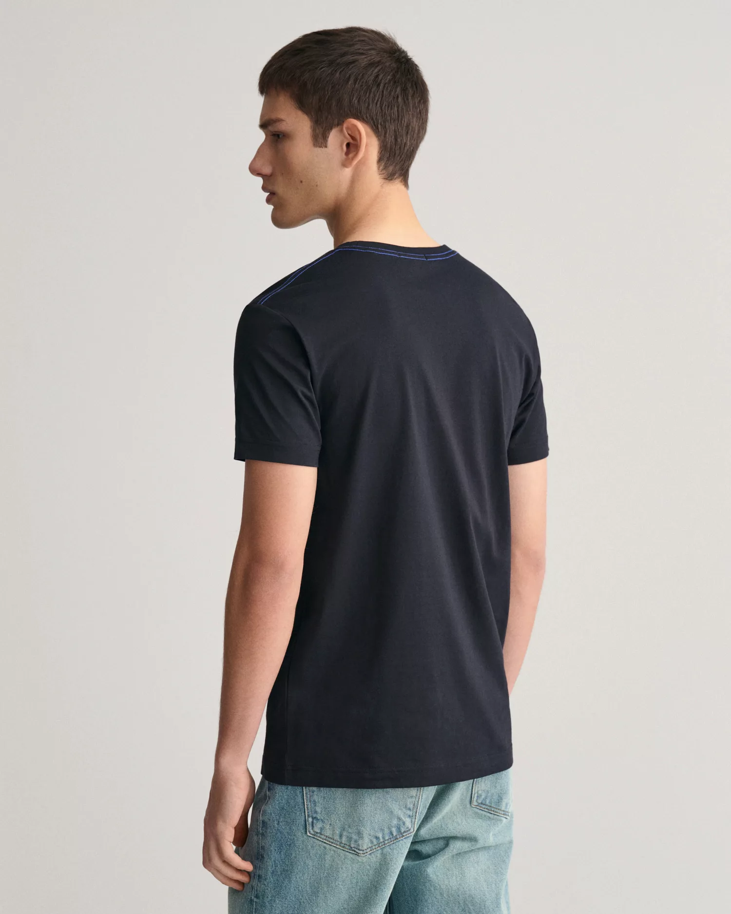 Gant T-Shirt T-Shirt Contrast Logo Kurzarmshirt (1-tlg) günstig online kaufen