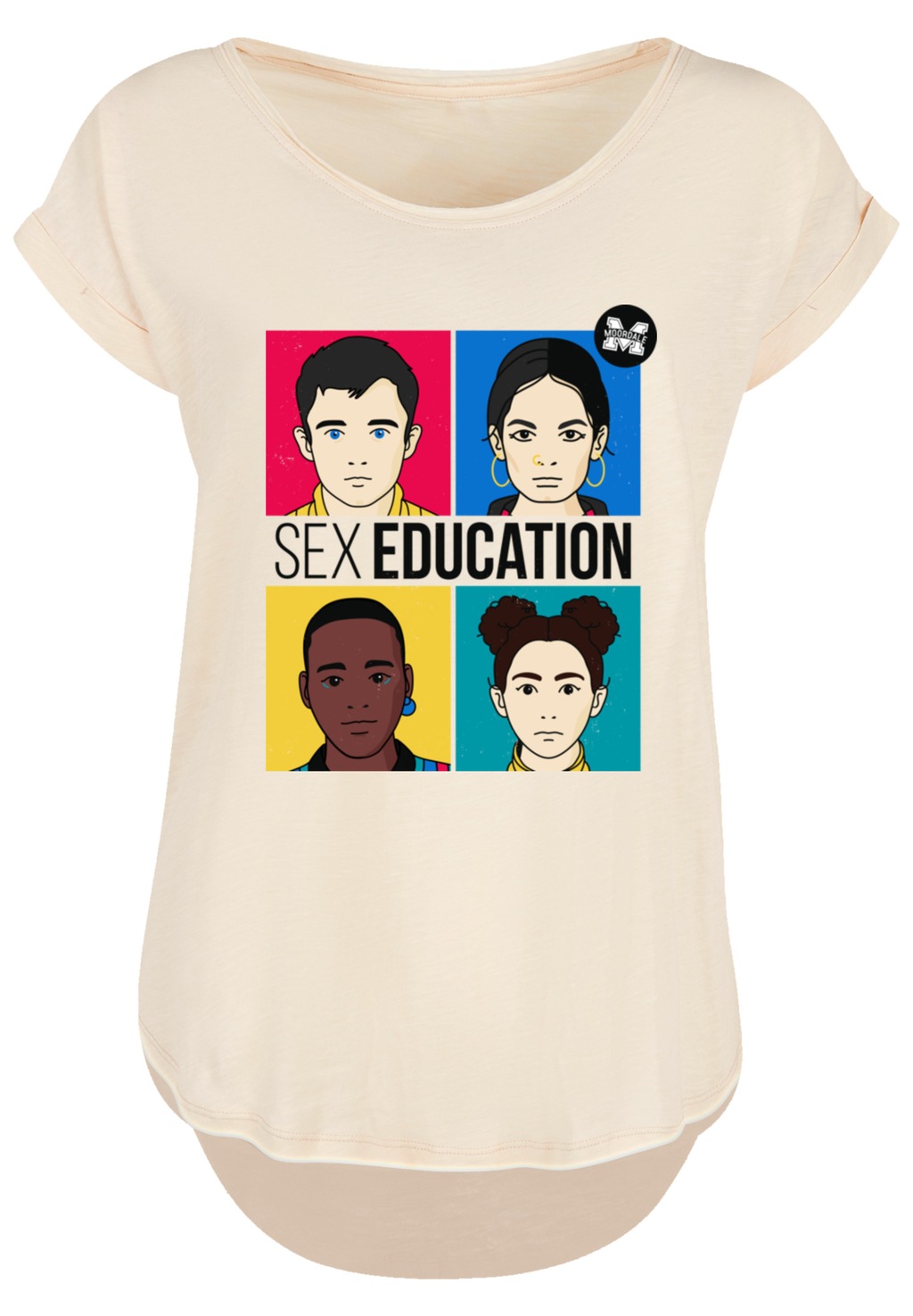 F4NT4STIC T-Shirt "Sex Education Teen Illustrated Netflix TV Series", Premi günstig online kaufen