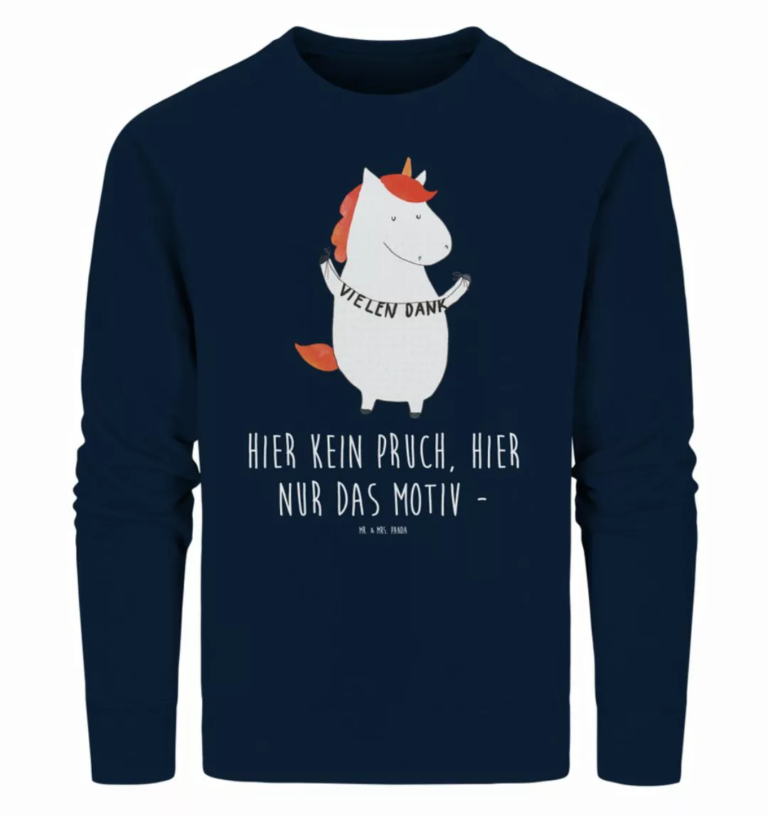 Mr. & Mrs. Panda Longpullover Größe XS Einhorn Dankeschön - French Navy - G günstig online kaufen