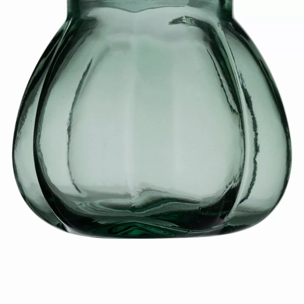 Vase Recyceltes Glas Grün 18 X 18 X 16 Cm günstig online kaufen