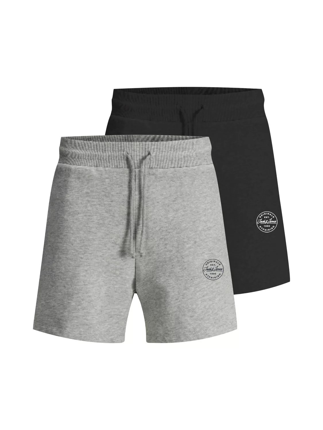 Jack & Jones Herren Sweat Short JJIMORE - 2er Pack günstig online kaufen