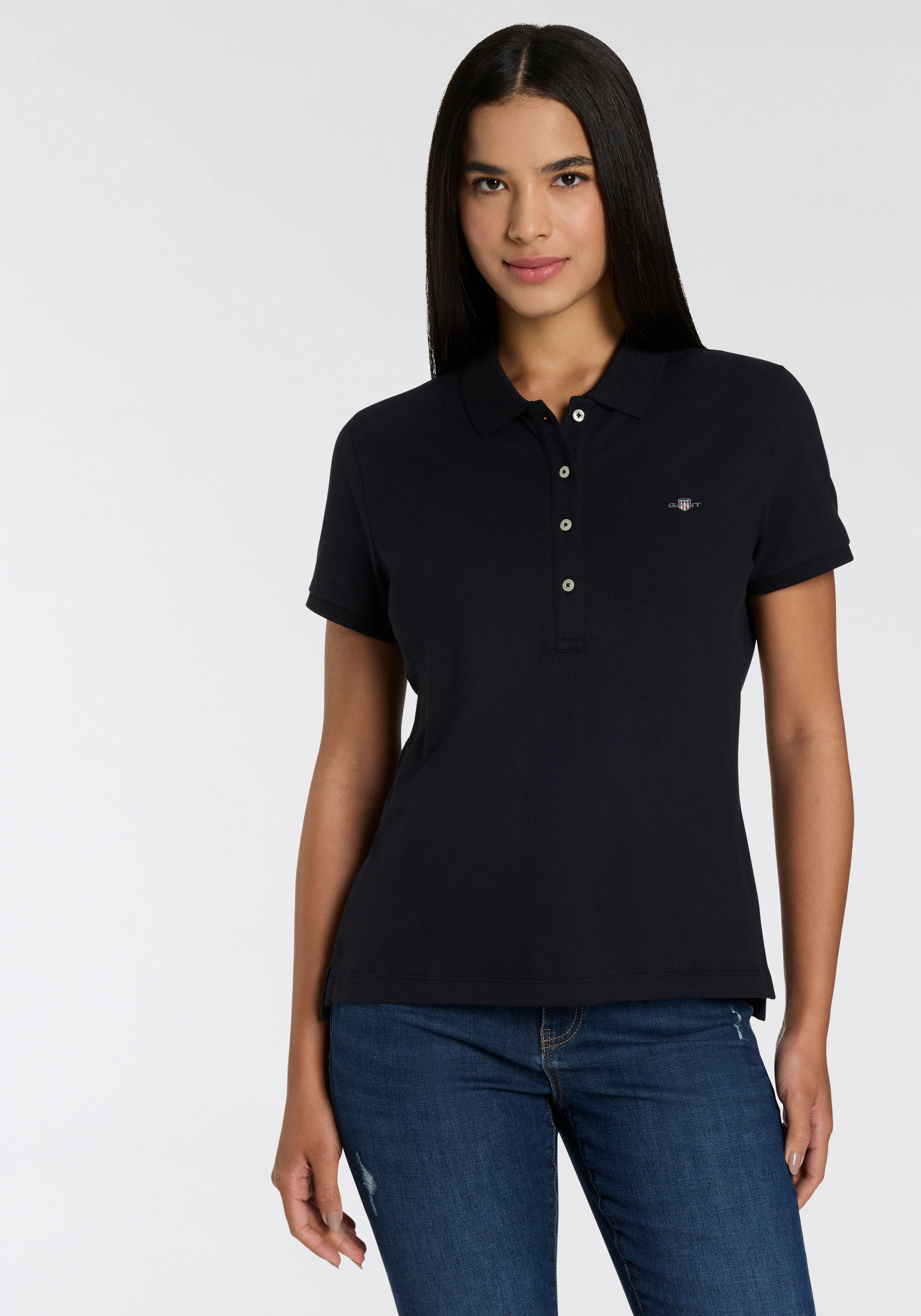 Gant Poloshirt "Slim Shield Cap Logo Polo" günstig online kaufen