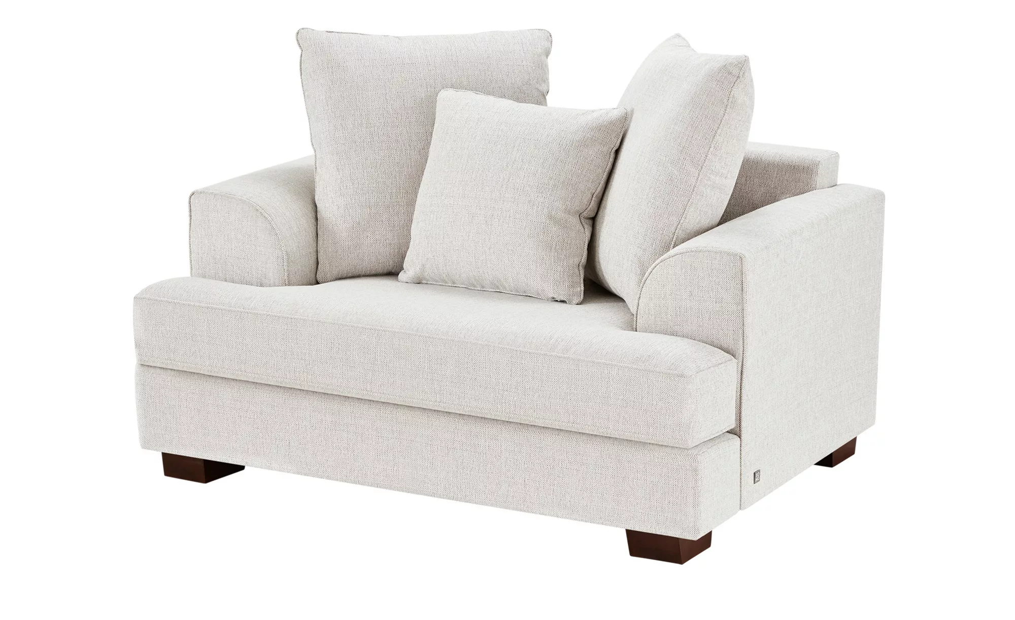 SOHO Sofa  Franka - weiß - 136 cm - 87 cm - 103 cm - Polstermöbel > Sofas > günstig online kaufen