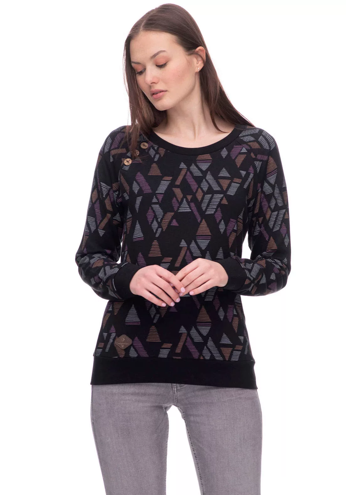 Ragwear Sweater "DARRIA PRINT" günstig online kaufen