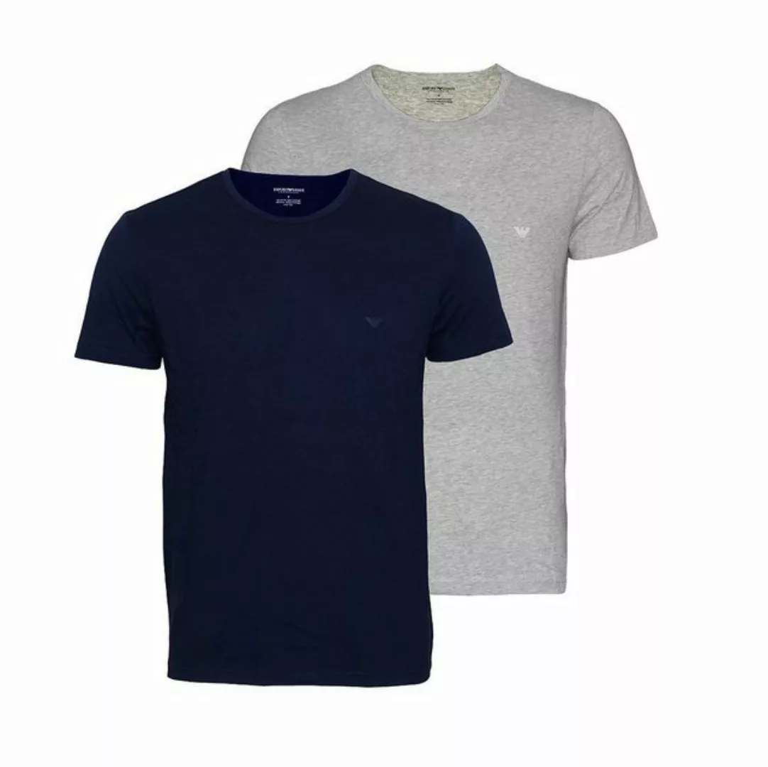 Emporio Armani T-Shirt T-Shirt 2er Pack T-Shirts Rundhals (2-tlg) günstig online kaufen