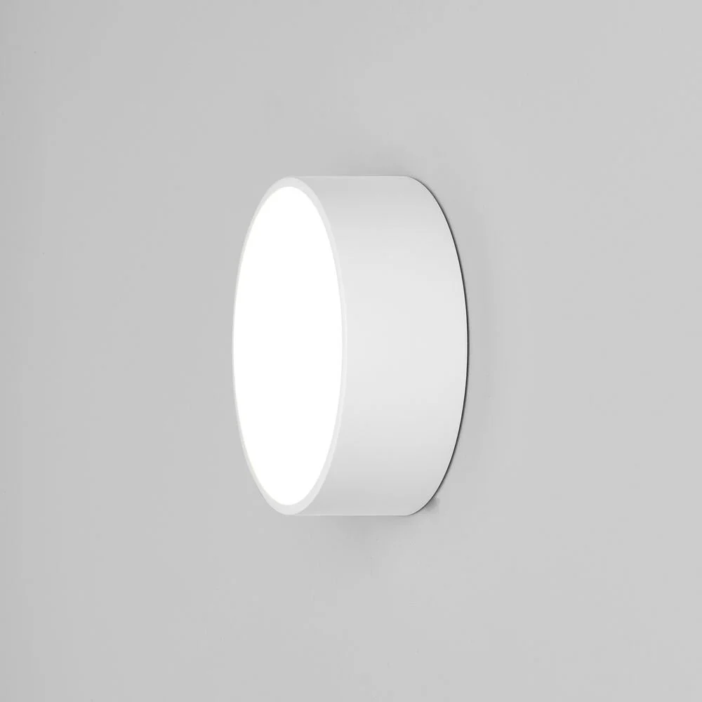 LED Wand- und Deckenleuchte Kea in Weiß 8,1W 566lm IP65 rund 150mm günstig online kaufen