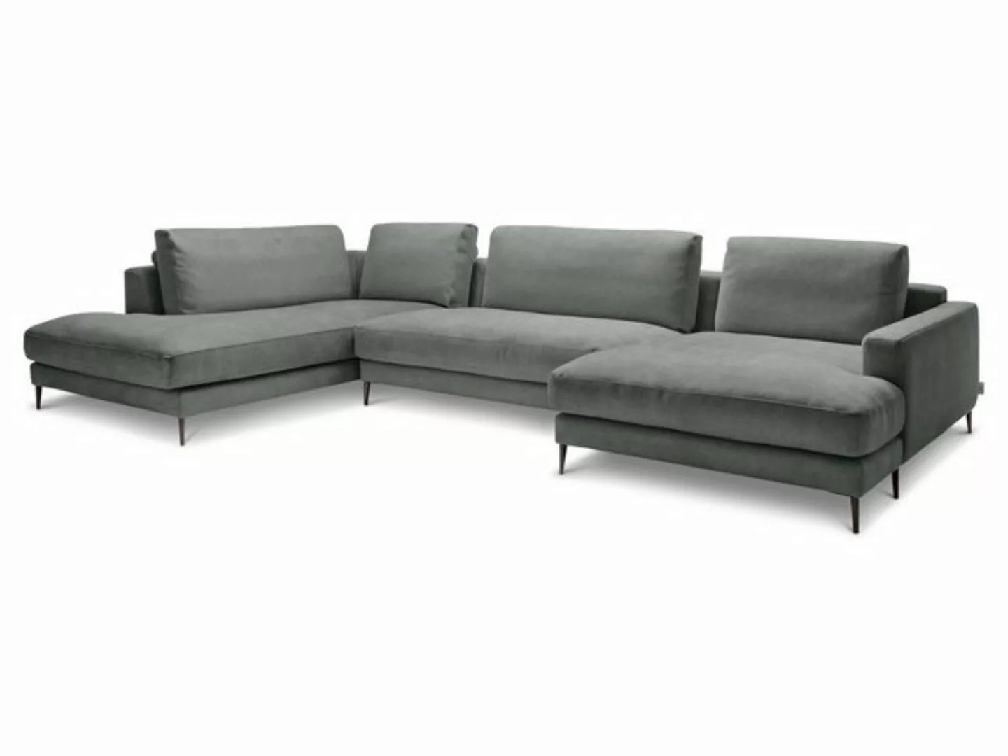 SANSIBAR Living Polsterecke Polsterecke SANSIBAR RÖMÖ U-F 223x170 cm grau E günstig online kaufen