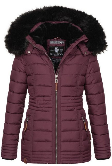 Navahoo Winterjacke Umay Pri mit kuschligem Teddyfell und abnehmbarer Kapuz günstig online kaufen