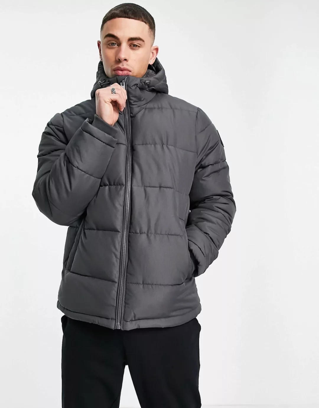 Burton Menswear – Jacke in Anthrazit-Grau günstig online kaufen