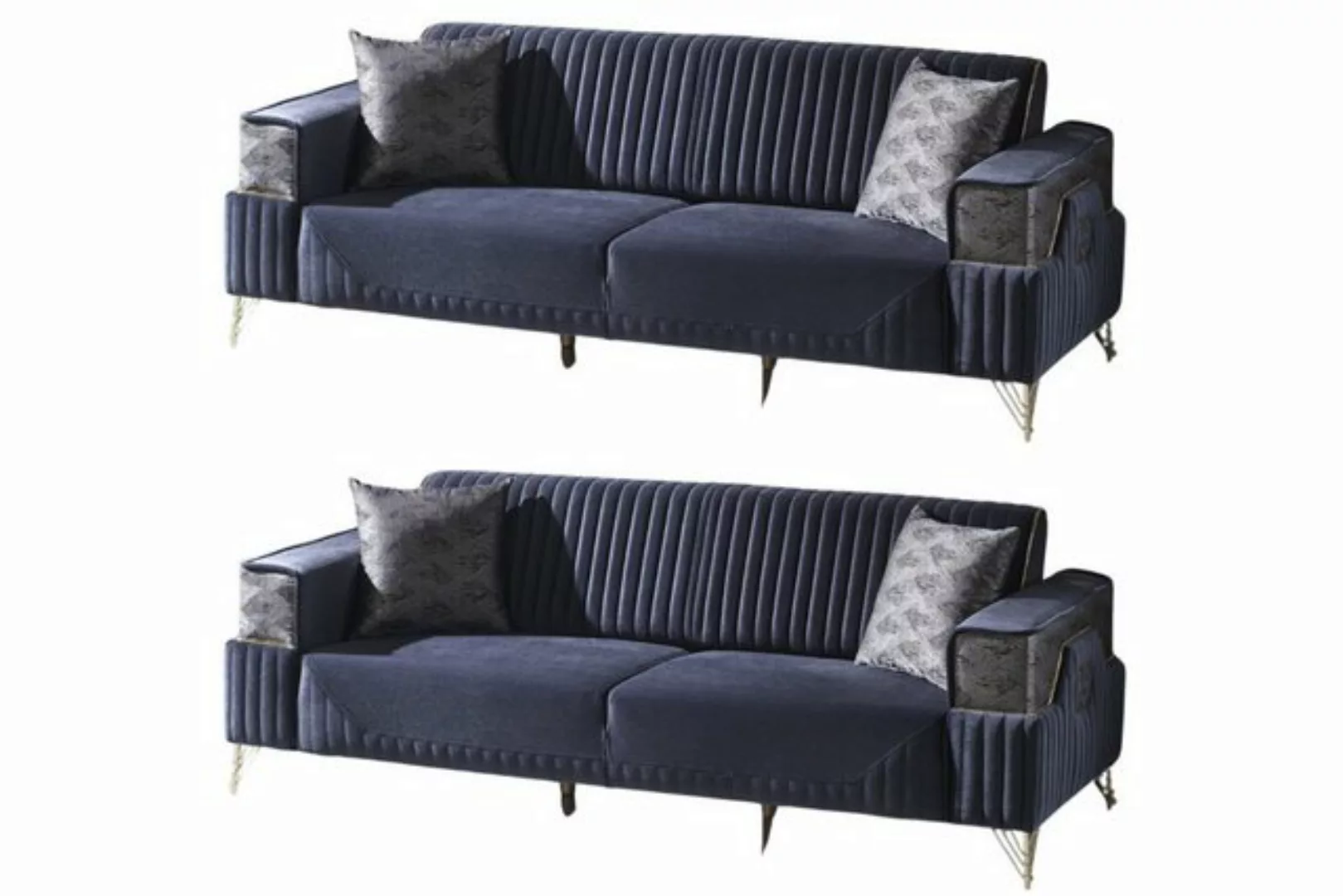 Villa Möbel Sofa Hamburg, 1 Stk. 3-Sitzer, Hand Made Quality, pflegeleichte günstig online kaufen