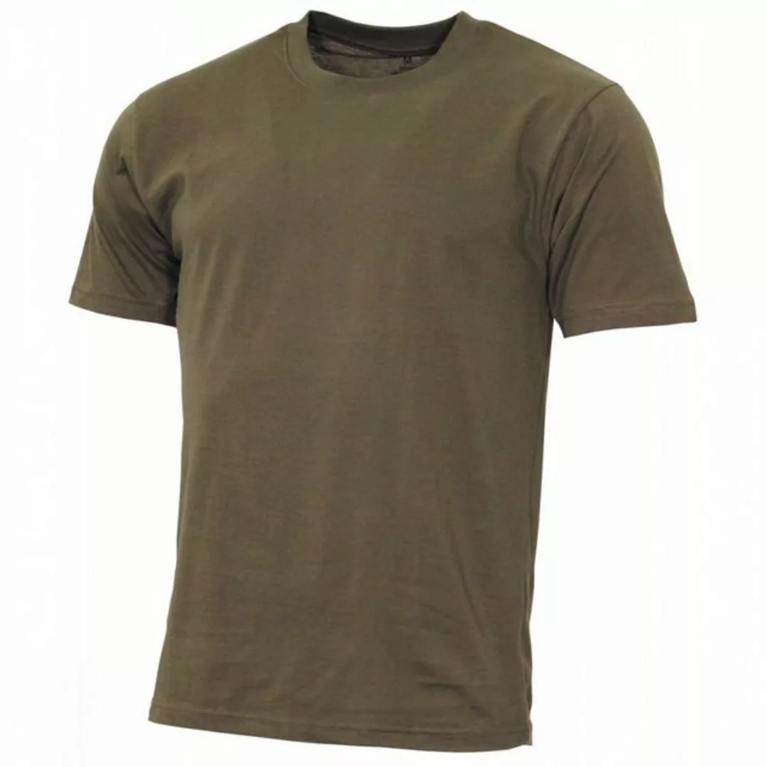 MFH T-Shirt US T-Shirt, Streetstyle, oliv, 140-145 g/m² - S (1-tlg) verstär günstig online kaufen