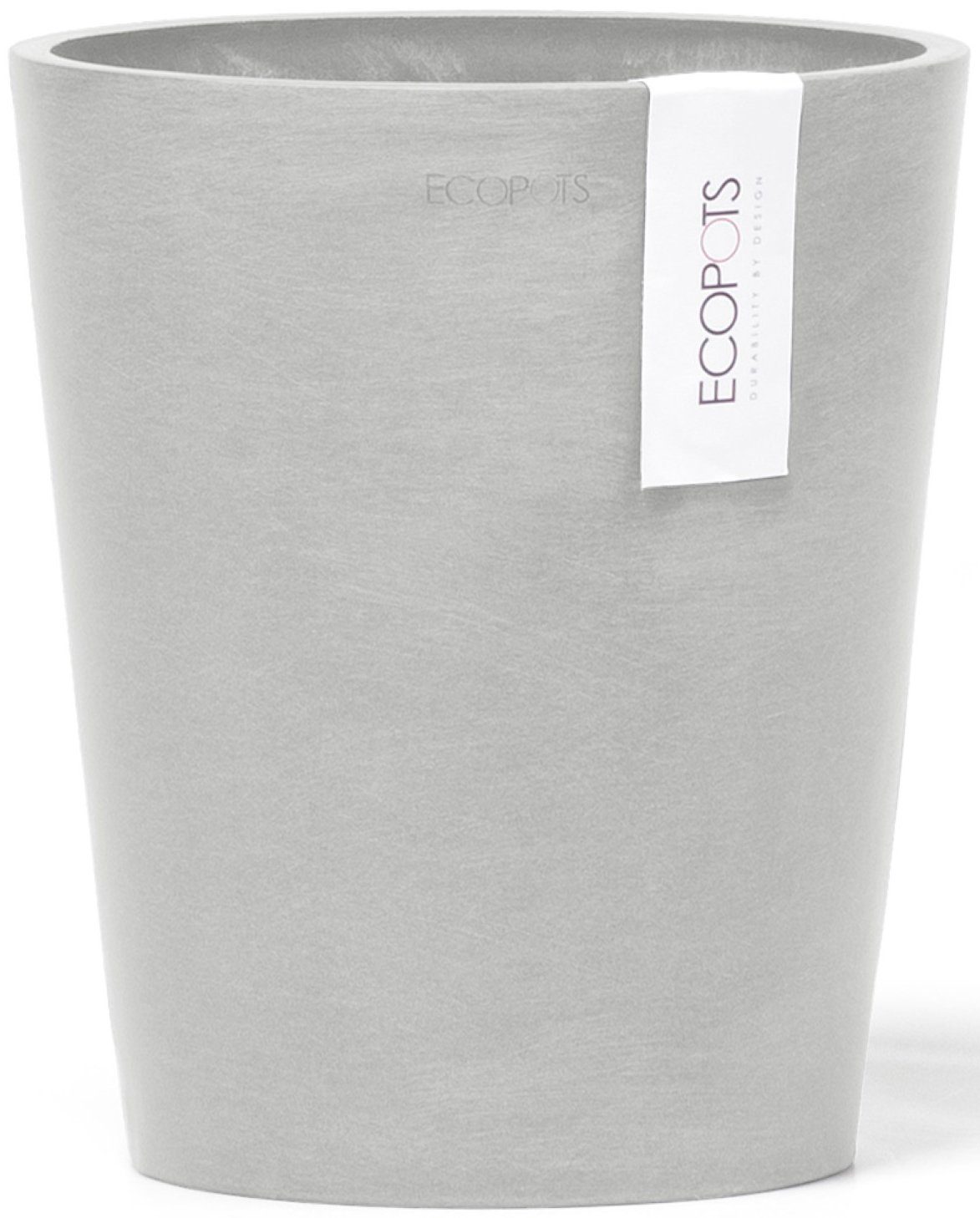 ECOPOTS Blumentopf Morinda Orchidee 17 Weißgrau, günstig online kaufen