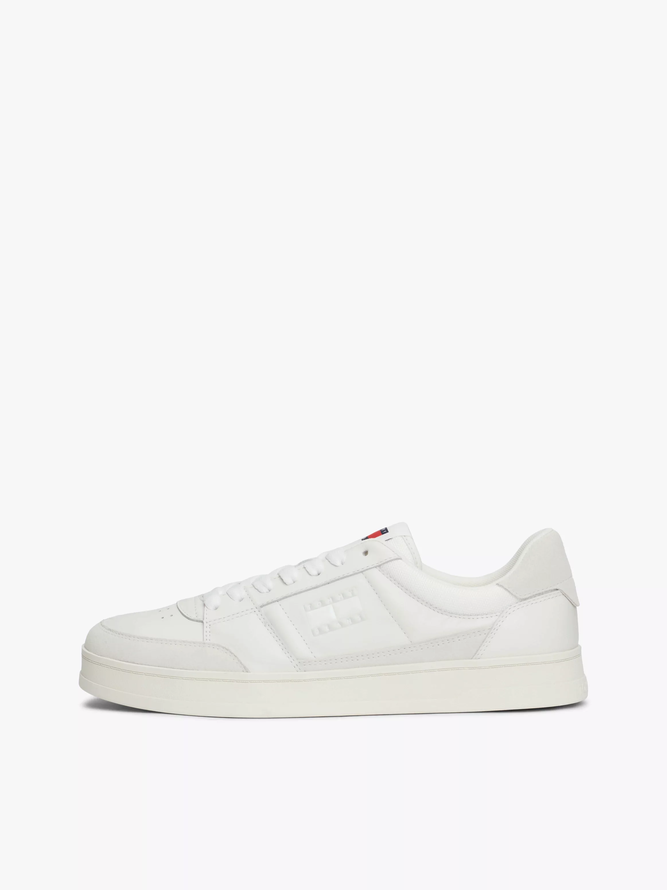 Tommy Jeans Plateausneaker "THE GREENWICH MIX MEDIA", Freitzeitschuh, Schnü günstig online kaufen