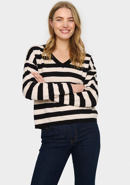 Saint Tropez Strickpullover FikamSZ V-Neck günstig online kaufen