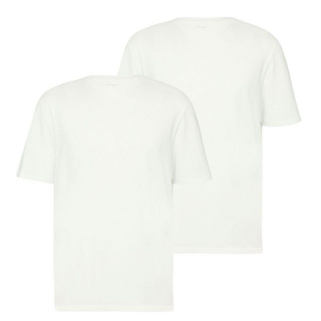 QS T-Shirt Basic (2-tlg) Rundhals, kurzarm, Logo, im 2er Pack günstig online kaufen