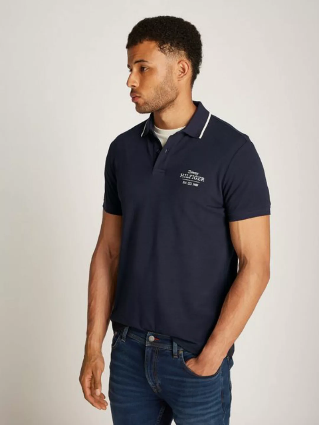 Tommy Hilfiger Poloshirt LEFT CHEST GRAPHIC REG POLO günstig online kaufen