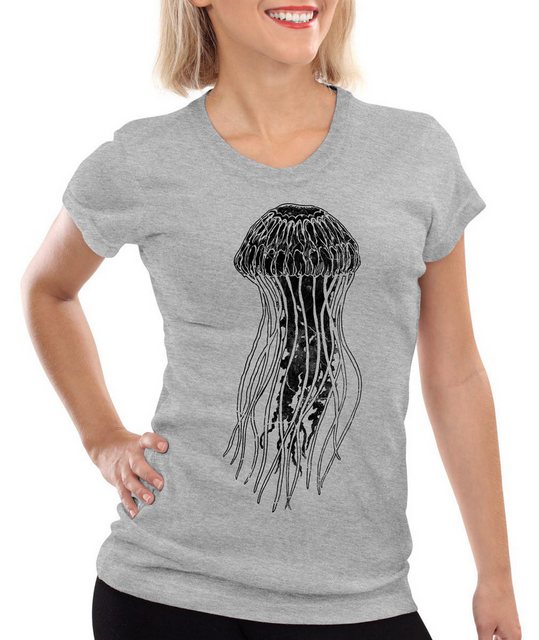 style3 T-Shirt Leonard Jellyfish Qualle big bang Meer Sheldon Theory tbbt C günstig online kaufen