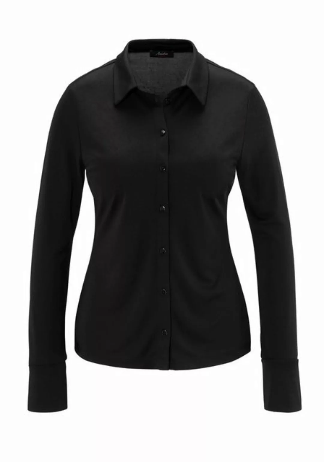 Aniston CASUAL Hemdbluse, in strukturierter Jersey-Crepé-Qualität günstig online kaufen