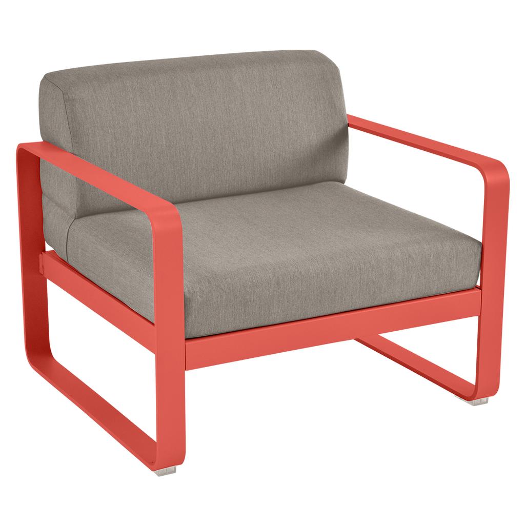 Bellevie Lounge-Sessel Outdoor 45 Capucine B8 Taupegrau günstig online kaufen