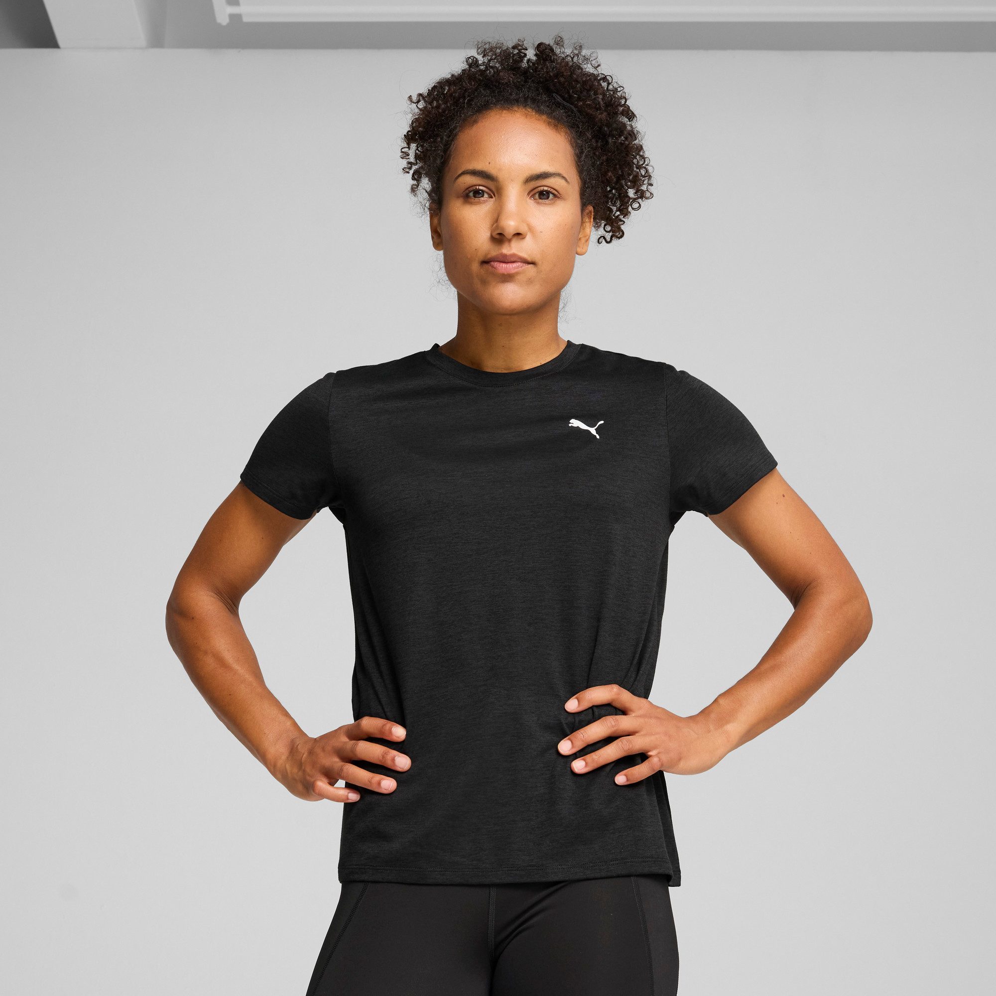 PUMA Trainingsshirt W TAD ESSENTIAL HEATHER günstig online kaufen