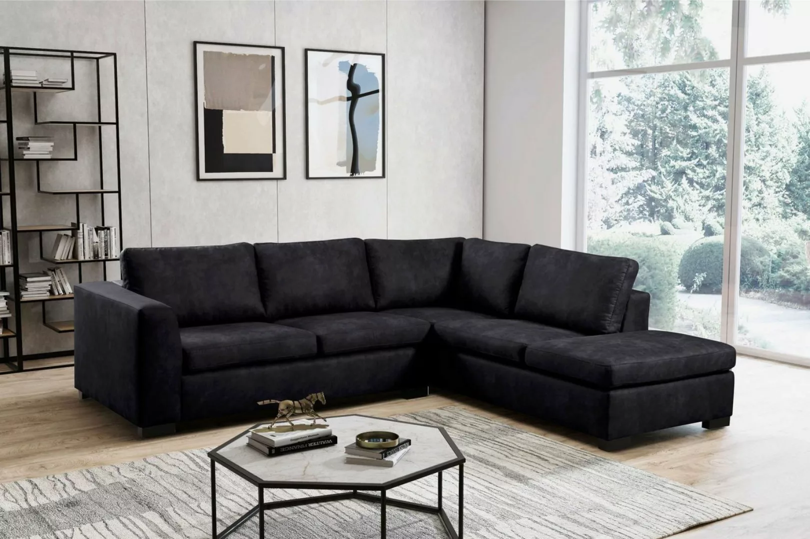 Stylefy Ecksofa Samoa, L-Form, Eckcouch, Ottomane links oder rechts bestell günstig online kaufen