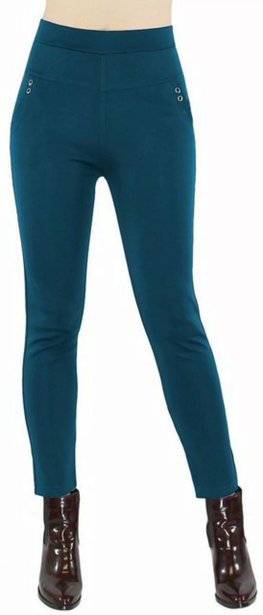 dy_mode Röhrenhose Lässig Elegante Damen Röhrenhose Stretch-Treggings zum H günstig online kaufen