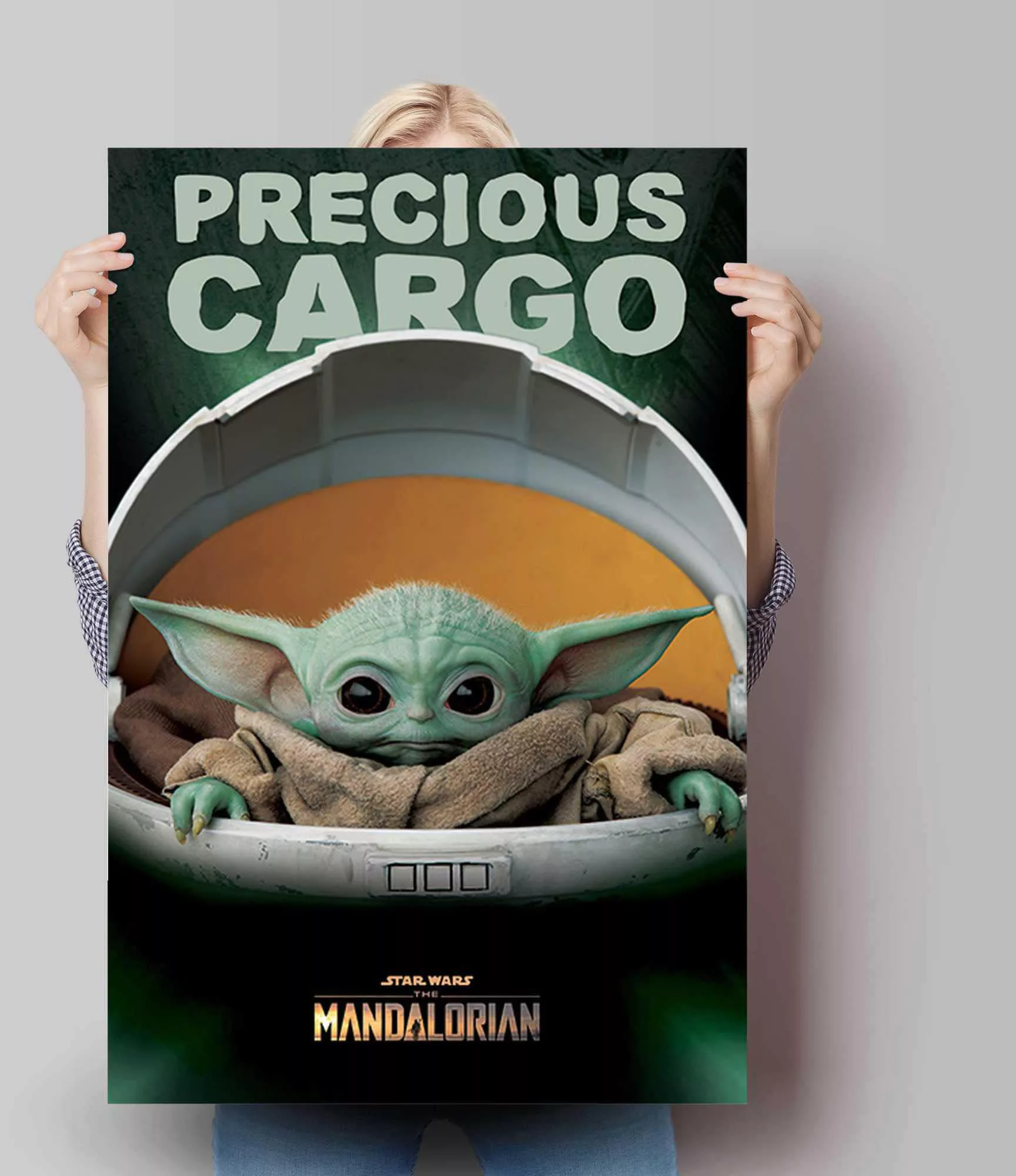 Reinders! Poster »Poster The Mandalorian Baby Yoda«, Serien, (1 St.) günstig online kaufen